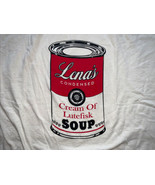 Lena’s Cream Of Lutefisk Soup T-Shirt Men&#39;s Size XL Off White - YUKKERS! - $29.69