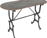 Deco 79 Metal Console Table with Distressed Accents, 45&quot; x 18&quot; x 29&quot;, Gr... - $322.99