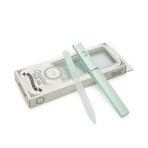 Professional Glass Nail File With Case Set | Crystal Nail File For Natur... - £16.54 GBP