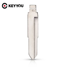 KEYYOU 10 pcs/lot  Blank Uncut Flip KD Remote Key Blade Type #45 For Domestic Tr - £46.06 GBP