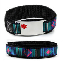 Sport Medical Alert ID Bracelet. Free emergency wallet Card! Free engraving! - £23.91 GBP