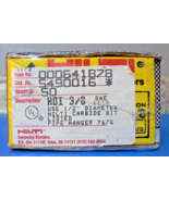 Hilti HDI 5490016 3/8" Box of 50 Drop-In Anchors - NOS SEALED! - $48.99