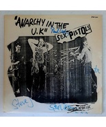 Sex Pistols Autographed &#39;Anarchy In The UK&#39; COA #SP38972 - $4,995.00