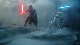 2019 Star Wars The Rise Of  Skywalker Movie Poster 11X17 Rey Kylo Ren  - £9.77 GBP