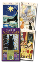 Tarot of Pagan Cats  by Lo Scarabeo Mini Tarot Cards Lo Scarabeo  Made in Italy - £38.69 GBP