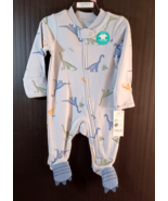Carter&#39;s Child of Mine Baby Boy&#39;s Sleep N Play Size 0-3 months Dinosaurs - €6,77 EUR