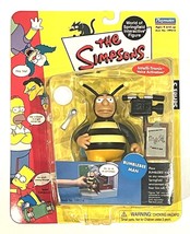Playmates Simpsons Series 5 BUMBLEBEE MAN World of Springfield ~ 2001 Bumble Bee - £12.48 GBP
