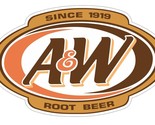 A &amp; W Root Beer Sticker Decal R350 - £1.56 GBP+