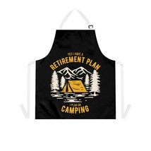 Personalized Grilling Apron: Perfect for Camping Adventures, Funny Retir... - £22.17 GBP