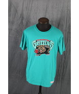 Vancouver Grizzlies Shirt - Original Logo on Teal by Mitchell and Ness  ... - $53.34 CAD