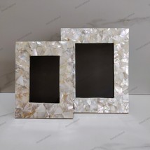Beautiful Mother of Pearl Picture Frame, White Mop Picture Frame, Picture Frame  - £147.18 GBP
