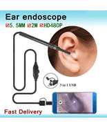 USB HD Mini Camera Electronic Ear Spoon Endoscope Cleaner Earwax Removal... - $280.35 MXN