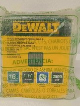 DeWalt DCS16150 1-1/2&quot; 16 Gauge Heavy-Duty Straight Finish Nails 2500 - $34.19