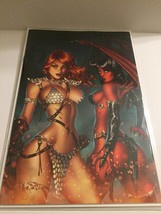 2020 Dynamite Comics Red Sonja Age of Chaos #1 Virgin Variant - £19.63 GBP