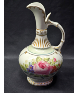 Vintage 9&quot; Collectible Pitcher Charleton AWCO Abels Wasserberg Co LIMOGE... - $59.71 CAD