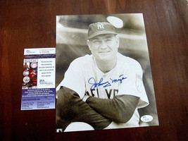 JOHNNY MIZE NEW YORK YANKEES HOF SIGNED AUTO VINTAGE FUJI SEPIA 8 X 10 P... - £23.32 GBP