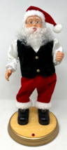 Hip Swinging Santa Animated Gemmy Industries Corp Vintage WORKS  - £31.23 GBP