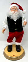 Hip Swinging Santa Animated Gemmy Industries Corp Vintage WORKS  - £30.72 GBP