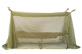 US MILITARY INSECT BAR, FIELD MOSQUITO NETTING COT COVER GREEN TENT NO P... - $9.46
