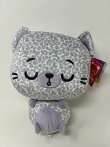 GUND DROPS - Gina Spots Sleepy Purple Leopard Stuffed Animal Plush 9” New - £14.26 GBP