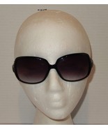 Foster Grant Women’s Black Oversized Sunglasses Gradient Smoke Lens UV F... - $14.80