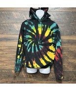 Port &amp; Company Sweatshirt Men M Island Spiral Long Sleeve Tie-Dye Pullov... - £29.25 GBP