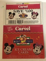 1997 Carvel Ice Cream Cakes Mickey Mouse Vintage Print Ad Advertisement ... - $7.91