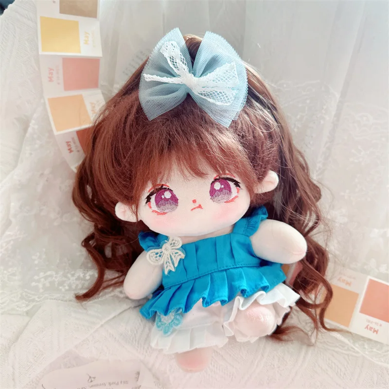 Blue Skirt Idol Kawaii Cotton Star Plushies No Attributes Dolls Fans - £16.77 GBP