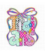 Indians Mascot Coquette Bow PNG, Funky Leopard Letters PNG, School Spiri... - €2,13 EUR