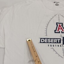 Champion Desert Fury Football 2023 Men's 2XL White Short Sleeve T-Shirt Chest 48 image 4