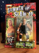 Jakks Pacific 1999 WWF Summer Slam Bob Hardcore Holly Super Stars Series 9 NIP - £13.70 GBP