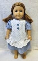 2-Piece Outfit ~ Short Sleeve DRESS &amp; PINAFORE - Clothes for 18&quot; Dolls NEW! - £10.88 GBP