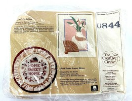 1986 'Calla Lillies' / Home Sweet The Creative Circle Needlecraft Kit No.0844  - $14.84