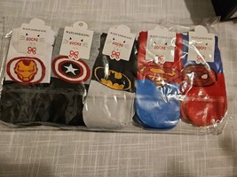 12 pair of boys no show marvel characters Socks Size EU 35 -41 Us 5-9.50 New - $29.99