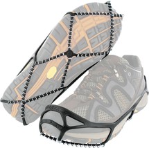 Yaktrax Walker Traction Cleats for Snow and Ice, Black, Medium - £40.30 GBP