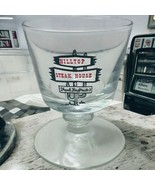 (1) Hilltop Steak House Restaurant Glass Frank Giuffrida Saugus Mass 197... - $887.81 MXN