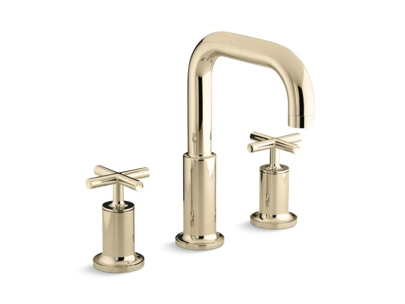 Kohler T14428-3-AF Purist Bath Faucet Trim - Vibrant French Gold - £557.73 GBP