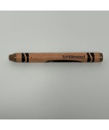 Retired Crayola Crayon Color TUMBLEWEED Binney &amp; Smith Made in USA - $196.34 MXN