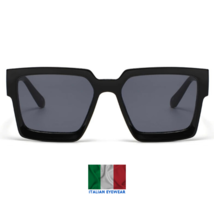 Sunglasses Oversized Square Men and Women Black Eyewear Elegant Fashion ... - $18.69