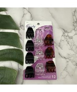 Goody Vintage Y2k Darla Claw Clips New Mini Black Brown Clear 10 All Hai... - $23.00 CAD
