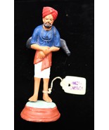 Vtg Hand Painted Indian Clay Krishnanagar Look Unsigned Water Carrier Fi... - $463.85 MXN