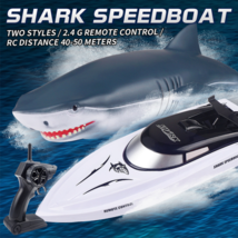 2021 New Electric Shark RC Boat Vehicles Waterproof Swimming Pool Simulation Mod - £38.12 GBP