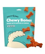 Wiggles and Wags Soft Chews Bacon &amp; Cheese Recipe Bone-Shaped Treats - $12.28