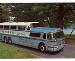 Greyhound Scenicruiser Bus Postcard Greeting from Kansas Vacation Wonder... - $9.90