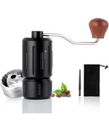 Rei Yeer Manual Hand Crank Coffee Grinder CNC420 Steel Burr Black - $28.03