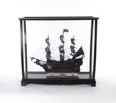 HomeRoots 364365 Wooden Medium Display Case for Tall Ship - 13 x 34 x 31... - £584.08 GBP