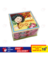 Sam Fong Hoi Tong Powder Traditional Chinese Face Pink Compact Box Vintage - £13.47 GBP