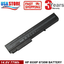 New Laptop Battery For Hp Elitebook 8530P 8530W 8540P 8540W 8730P 8730W ... - £30.80 GBP