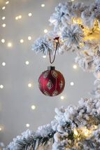 D3&#39; Christmas Glass Ball Ornaments - Set of 12 Tree Decorations - $75.99