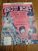 1937 Make Believe Show Boat  Dunne Jones Kern Hammerstein Ukulele and Piano - £14.66 GBP